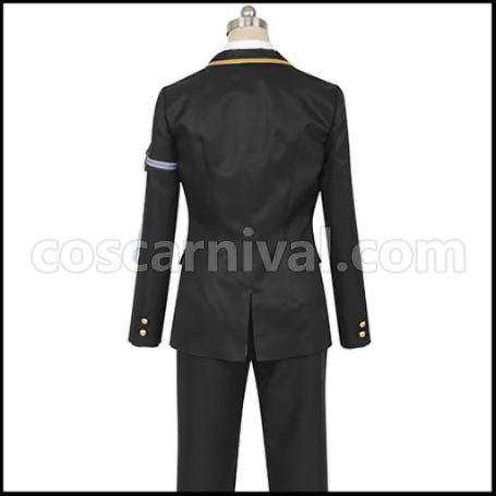 Twisted Wonderland Octavinelle Dormitory Jade Leech Cosplay Costume coscarnival - Collar Design