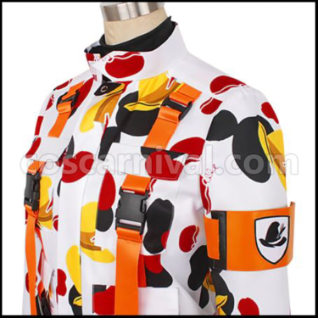 Twisted Wonderland Beans Camo Jade Leech Cosplay Costume coscarnival - Cuff Style