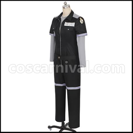 Twisted Wonderland Octavinelle Dormitory Jade Leech Gym Clothes Cosplay Costume coscarnival - Side Profile