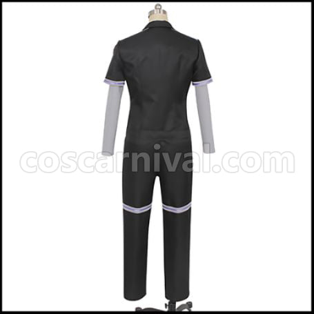 Twisted Wonderland Octavinelle Dormitory Jade Leech Gym Clothes Cosplay Costume coscarnival - Detail Close-up