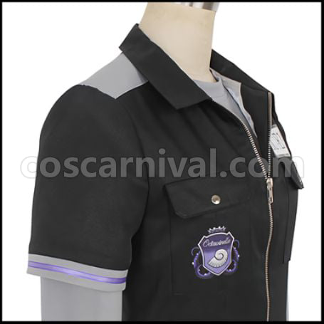 Twisted Wonderland Octavinelle Dormitory Jade Leech Gym Clothes Cosplay Costume coscarnival - Cuff Style