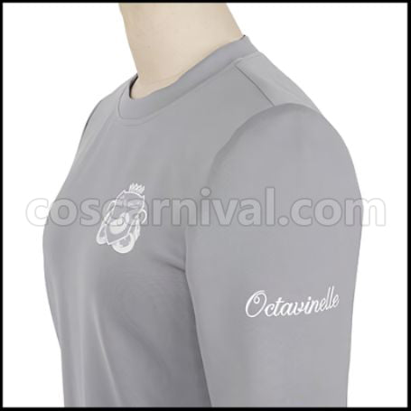 Twisted Wonderland Octavinelle Dormitory Jade Leech Gym Clothes Cosplay Costume coscarnival - Material Texture