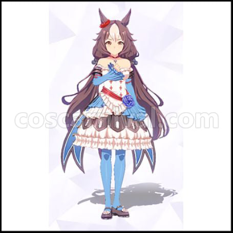 Uma Musume Pretty Derby Yamanin Zephyr Cosplay Costume coscarnival - Front View