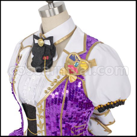 The Idolmaster Cinderella Girls Starlight Stage 2nd Anniversary Rin Shibuya Uzuki Shimamura Mio Honda Cosplay Costume Coscarnival - Collar Design
