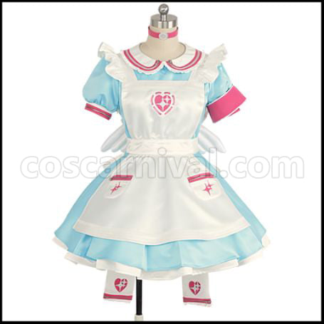 The Idolmaster Cinderella Girls Riamu Yumemi Cosplay Costume coscarnival - Front View