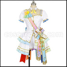 The Idolmaster Cinderella Girls Starlight Spot 'Dereste' 4th Anniversary Riamu Yumemi Cosplay Costume coscarnival - Front View
