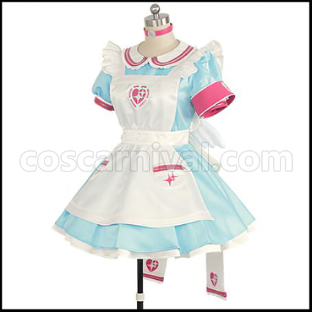 The Idolmaster Cinderella Girls Riamu Yumemi Cosplay Costume coscarnival - Side Profile