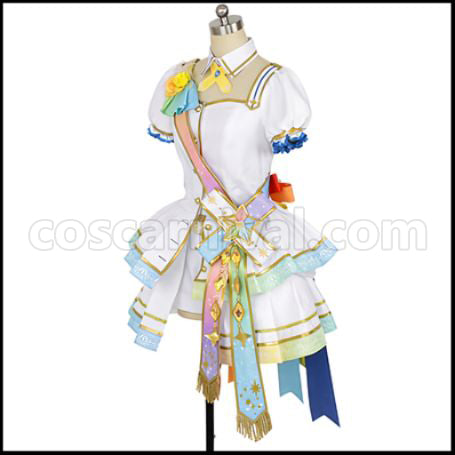 The Idolmaster Cinderella Girls Starlight Spot 'Dereste' 4th Anniversary Riamu Yumemi Cosplay Costume coscarnival - Side Profile