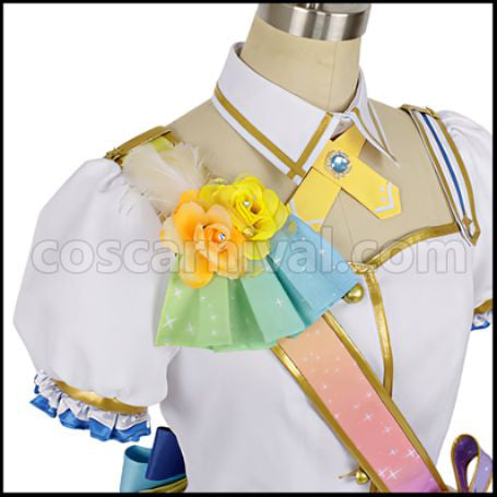 The Idolmaster Cinderella Girls Starlight Spot 'Dereste' 4th Anniversary Riamu Yumemi Cosplay Costume coscarnival - Collar Design