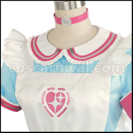 The Idolmaster Cinderella Girls Riamu Yumemi Cosplay Costume coscarnival - Collar Design