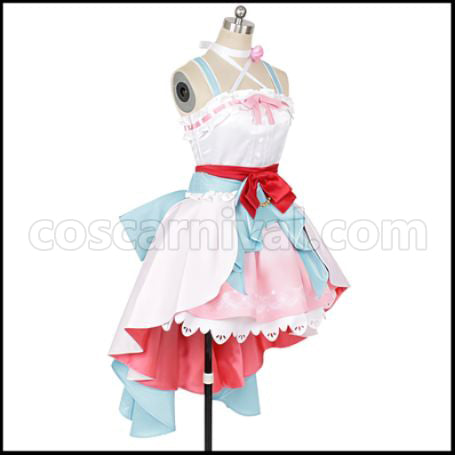 THE IDOLMASTER Shiny Colors ALSTROEMERIA Chiyuki Kuwayama Cosplay Costume coscarnival - Back View