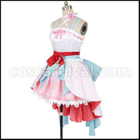 THE IDOLMASTER Shiny Colors ALSTROEMERIA Chiyuki Kuwayama Cosplay Costume coscarnival - Side Profile