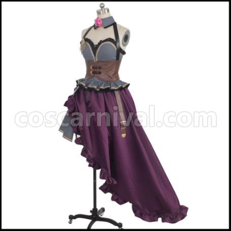 THE IDOLMASTER Shiny Colors L'Antica Sakuya Shirase Cosplay Costume coscarnival - Side Profile