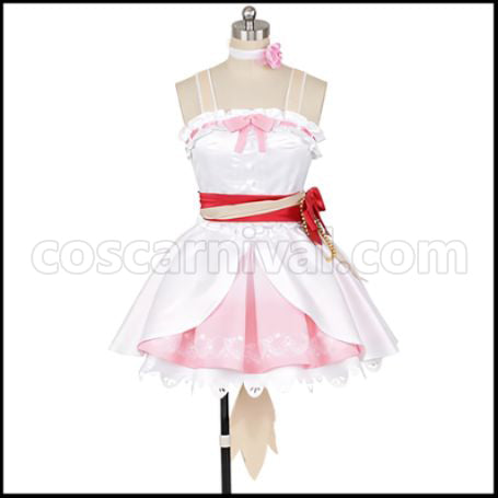 THE IDOLMASTER Shiny Colors ALSTROEMERIA Amana Osaki Cosplay Costume coscarnival - Front View