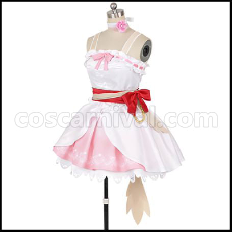 THE IDOLMASTER Shiny Colors ALSTROEMERIA Amana Osaki Cosplay Costume coscarnival - Side Profile