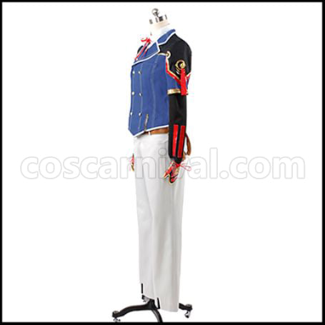 Touken Ranbu Wakizashi Danshi Horikawa Kunihiro Cosplay Costume coscarnival - Side Profile