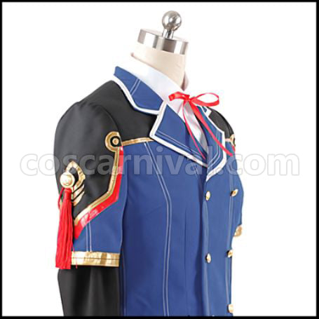 Touken Ranbu Wakizashi Danshi Horikawa Kunihiro Cosplay Costume coscarnival - Collar Design