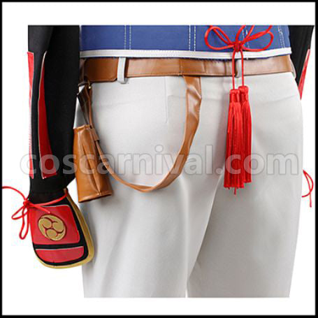 Touken Ranbu Wakizashi Danshi Horikawa Kunihiro Cosplay Costume coscarnival - Cuff Style
