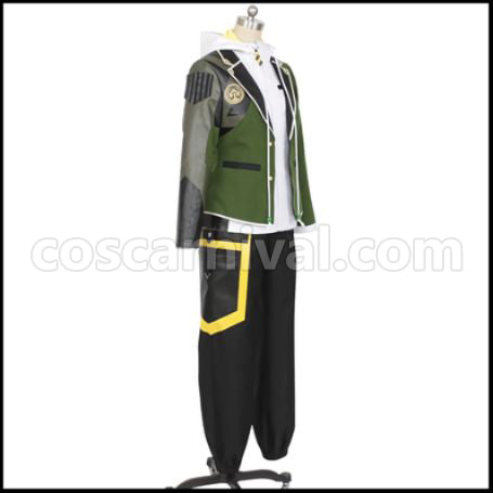 Touken Ranbu Kuwanagou Cosplay Costume coscarnival - Back View