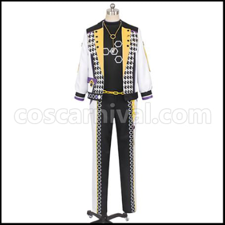 Ensemble Stars! Crazy:B Kohaku Oukawa Cosplay Costume coscarnival - Front View