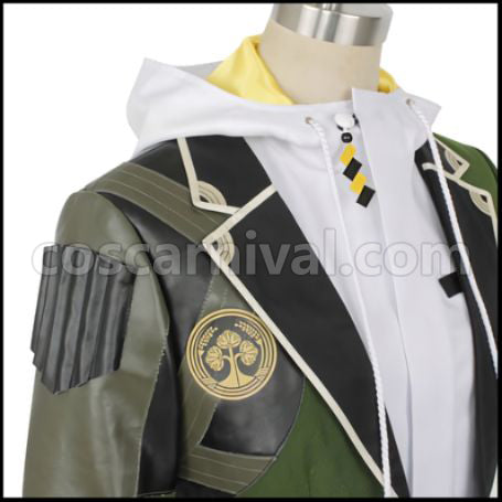 Touken Ranbu Kuwanagou Cosplay Costume coscarnival - Collar Design