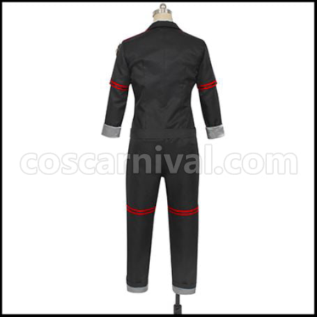 Twisted Wonderland Heartslabyul Dormitory Riddle Rosehearts Gym Clothes Cosplay Costume coscarnival - Detail Close-up