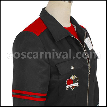 Twisted Wonderland Heartslabyul Dormitory Riddle Rosehearts Gym Clothes Cosplay Costume coscarnival - Cuff Style