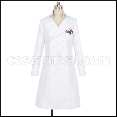 Twisted Wonderland Diasomnia Dormitory Epel Felmier Lab Coat Cosplay Costume coscarnival - Front View