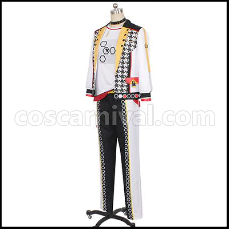 Ensemble Stars! Crazy:B Niki Shiina Cosplay Costume coscarnival - Side Profile