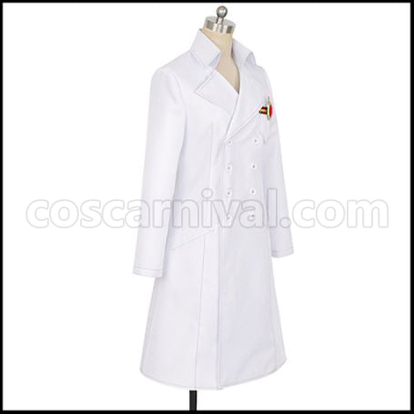 Twisted Wonderland Diasomnia Dormitory Kalim Al-Asim Lab Coat Cosplay Costume coscarnival - Side Profile