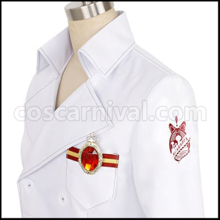 Twisted Wonderland Diasomnia Dormitory Kalim Al-Asim Lab Coat Cosplay Costume coscarnival - Cuff Style