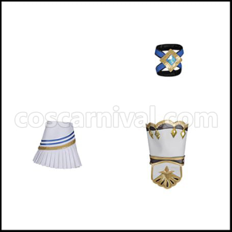 Uma Musume Pretty Derby Admire Vega New Outfit Cosplay Costume coscarnival - Hem Detail