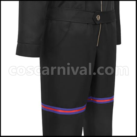 Twisted Wonderland Gym Clothes Pomefiore Dorm Rook Hunt Cosplay Costume coscarnival - Hem Detail
