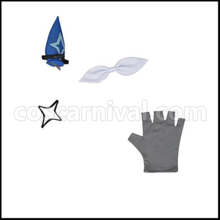 Uma Musume Pretty Derby Admire Vega New Outfit Cosplay Costume coscarnival - Color and Pattern