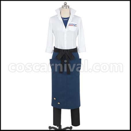 The Wizard's Promise Mahoyaku East Country Nero Cosplay Costume coscarnival - Front View