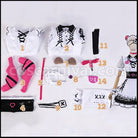 [Nijisanji Costume] Nijisanji VTuber Honma Himawari Lolita Cosplay Costume coscarnival - Collar Design