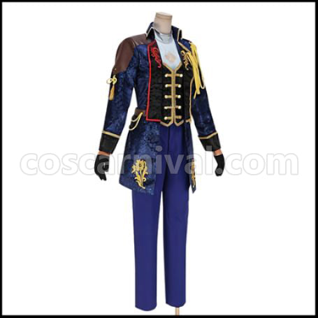 Touken Ranbu Musical Part 2 Sanbyaku Nen no Komoriuta Nikkari Aoe Cosplay Costume coscarnival - Back View