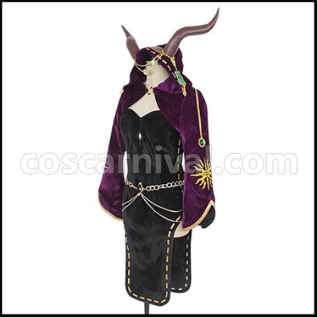 Identity V Identity V The Priestess Fiona Cosplay Costume Ver2 coscarnival - Side Profile