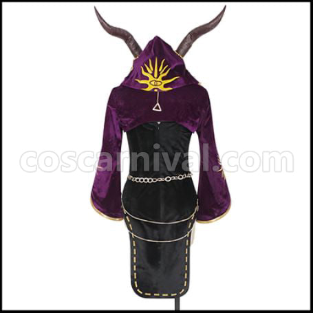 Identity V Identity V The Priestess Fiona Cosplay Costume Ver2 coscarnival - Detail Close-up