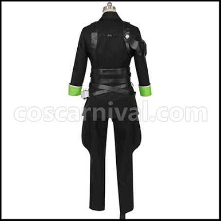 (Twisted Wonderland Costume) Diasomnia Dormitory Sebek Zigvolt Cosplay Costume coscarnival - Side Profile