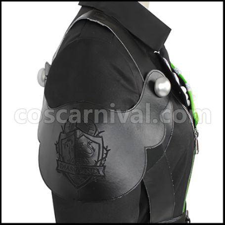 (Twisted Wonderland Costume) Diasomnia Dormitory Sebek Zigvolt Cosplay Costume coscarnival - Detail Close-up