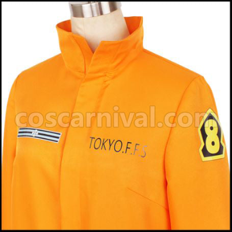Fire Force Shinra Kusakabe / Arthur Boyle / Takehisa Hinawa / Maki Oze Cosplay Costume coscarnival - Pocket Design