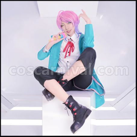 Hypnosis Mic Amemura Ramuda Cosplay Costume coscarnival - Front View