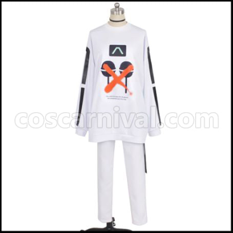 Hypnosis Mic Before The Battle The Dirty Dawg Ramuda Amemura Cosplay Costume coscarnival - Front View