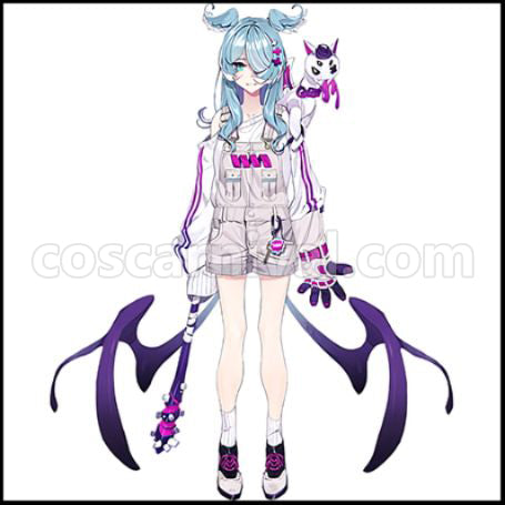 [Nijisanji Costume] Nijisanji VTuber Eilira Pendora Cosplay Costume coscarnival - Front View