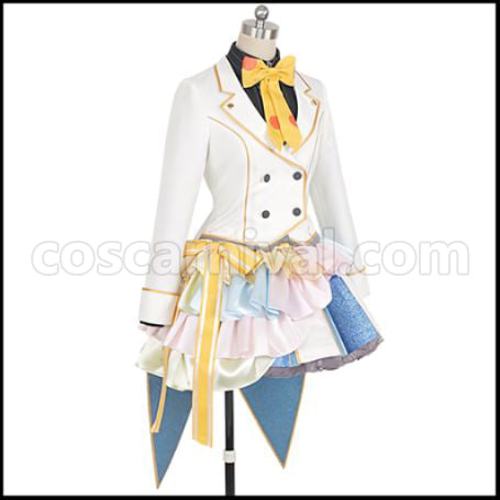 Zombieland Saga Final Episode Lily Hoshikawa Cosplay Costume coscarnival - Back View