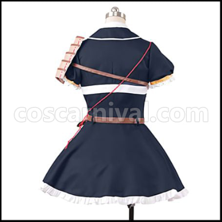 Touken Ranbu Tanto Swordsman Midaretoshiro Cosplay Costume coscarnival - Detail Close-up