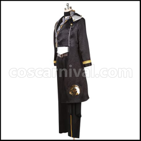 Touken Ranbu Musical Part 2 Live Costume Tsuwamono-domo ga Yume no Ato Hizamaru Cosplay Costume coscarnival - Side Profile