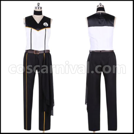 Touken Ranbu Musical Part 2 Live Costume Tsuwamono-domo ga Yume no Ato Hizamaru Cosplay Costume coscarnival - Collar Design