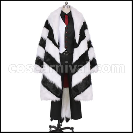 Twisted Wonderland Davis Cruwell Cosplay Costume coscarnival - Front View